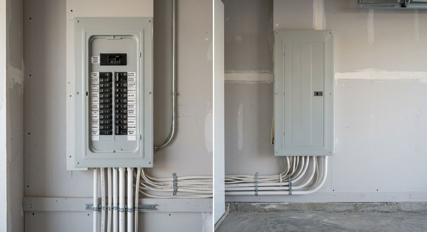 Electrical wiring in High Level, Alberta