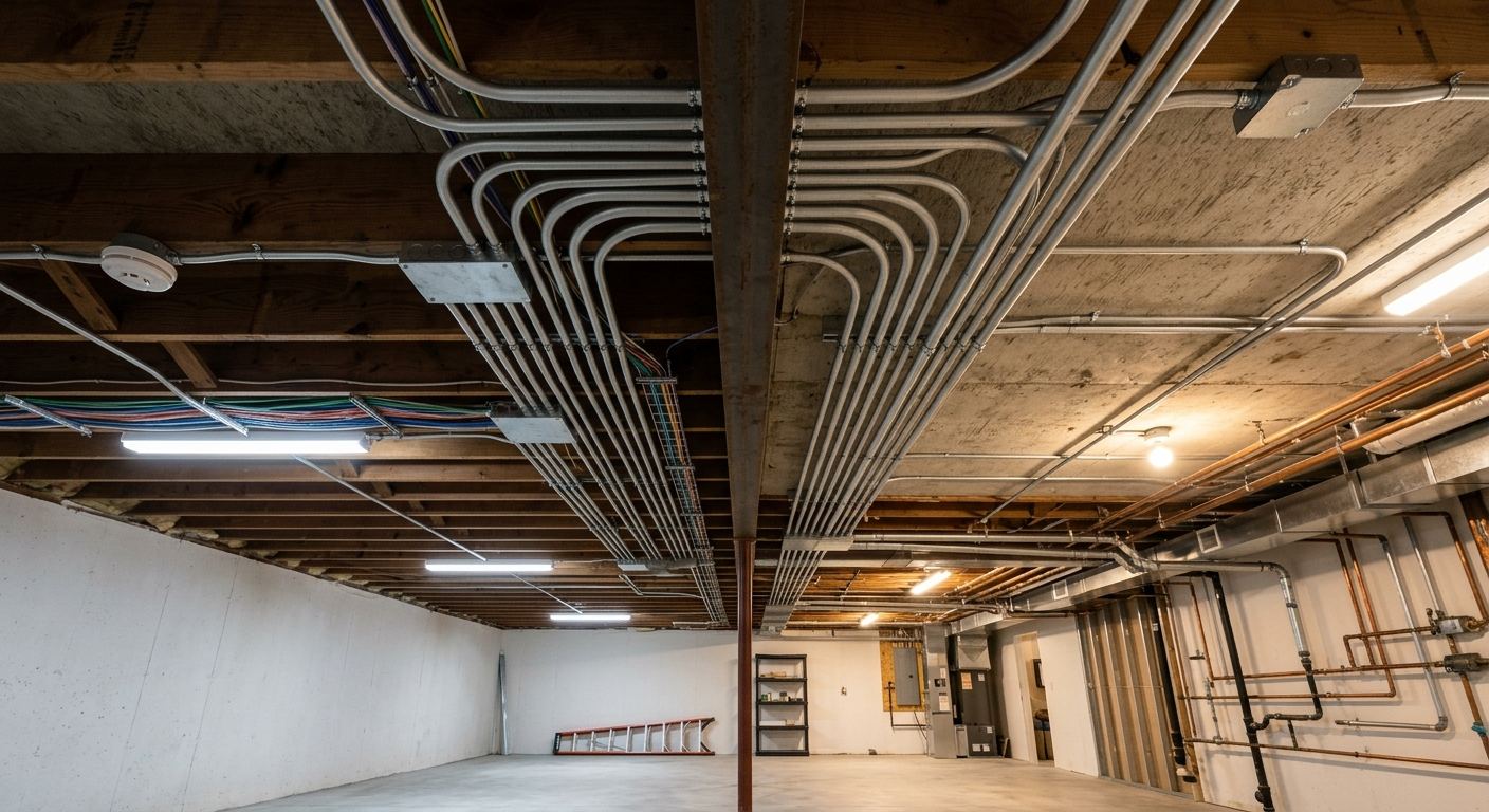 Electrical wiring in Acadia, Alberta