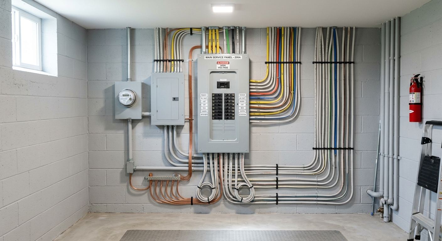 Licensed electrician working in Glengarry, Alberta