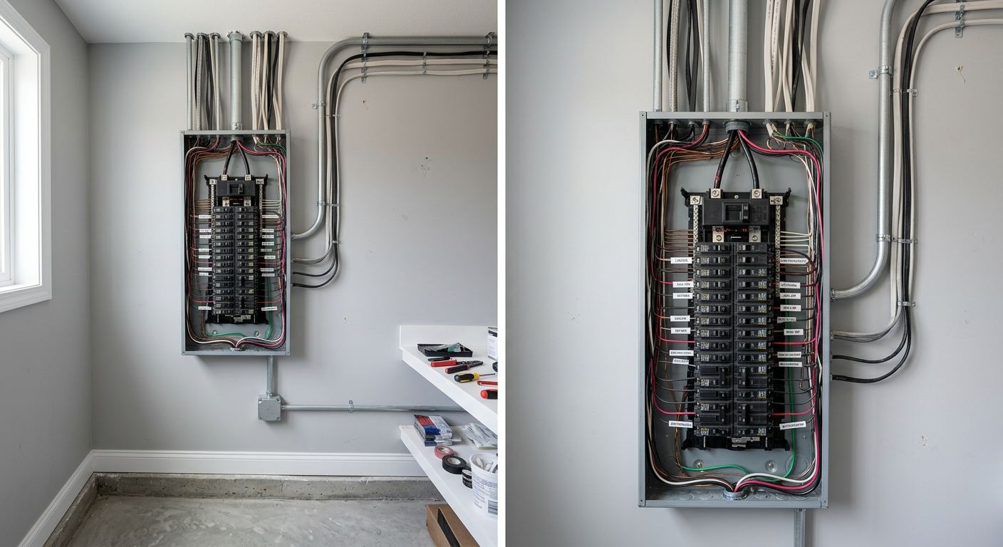 Licensed electrician working in Temple, Alberta