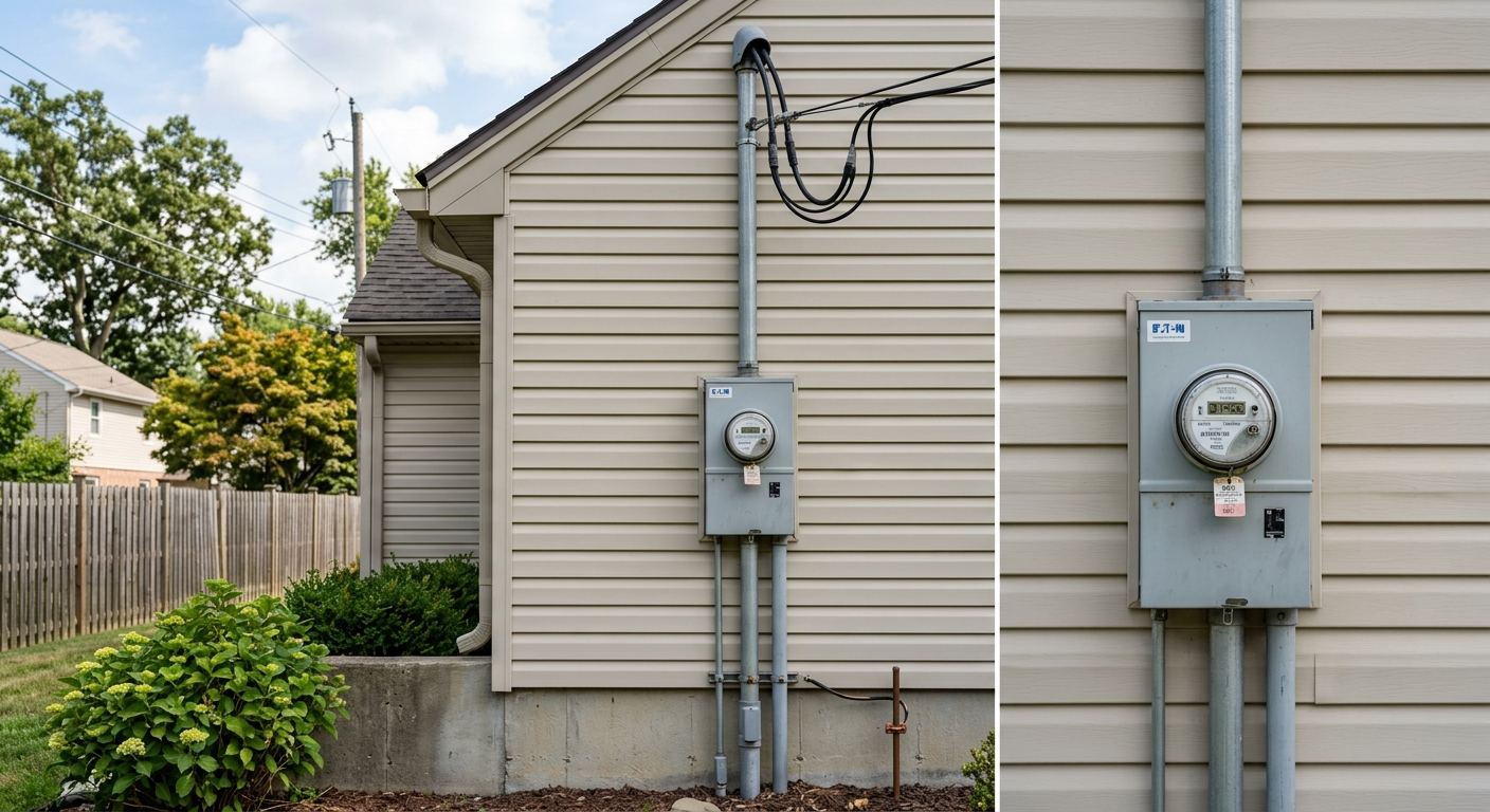 Electrical panel upgrade in Garrison Green
